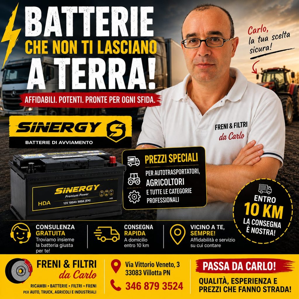Batterie che non ti lasciano a terra